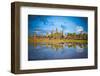 Famous Angkor Wat Temple Complex in Sunset, near Siem Reap, Cambodia.Panoramic View.-Aleksandar Todorovic-Framed Photographic Print