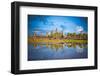 Famous Angkor Wat Temple Complex in Sunset, near Siem Reap, Cambodia.Panoramic View.-Aleksandar Todorovic-Framed Photographic Print