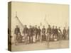 Famous Battery "E" of 1st Artillery, 1891-John C. H. Grabill-Stretched Canvas