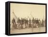 Famous Battery "E" of 1st Artillery, 1891-John C. H. Grabill-Framed Stretched Canvas