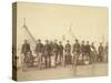 Famous Battery "E" of 1st Artillery, 1891-John C. H. Grabill-Stretched Canvas