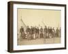 Famous Battery "E" of 1st Artillery, 1891-John C. H. Grabill-Framed Photographic Print