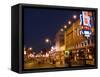 Famous Beale Street, Memphis, Tennessee, USA-Bill Bachmann-Framed Stretched Canvas