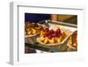 Famous Belgian waffles, Bruges, West Flanders, Belgium.-Michael DeFreitas-Framed Photographic Print