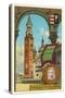 Famous Bell Towers of Italy, Cremona-null-Stretched Canvas