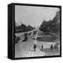 Famous Bois De Boulogne-null-Framed Stretched Canvas