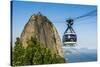 Famous Cable Car Leading Up to the Sugarloaf in Rio De Janeiro, Brazil, South America-Michael Runkel-Stretched Canvas