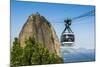 Famous Cable Car Leading Up to the Sugarloaf in Rio De Janeiro, Brazil, South America-Michael Runkel-Mounted Photographic Print