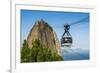 Famous Cable Car Leading Up to the Sugarloaf in Rio De Janeiro, Brazil, South America-Michael Runkel-Framed Photographic Print