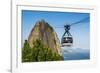 Famous Cable Car Leading Up to the Sugarloaf in Rio De Janeiro, Brazil, South America-Michael Runkel-Framed Photographic Print