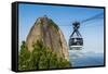 Famous Cable Car Leading Up to the Sugarloaf in Rio De Janeiro, Brazil, South America-Michael Runkel-Framed Stretched Canvas