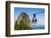 Famous Cable Car Leading Up to the Sugarloaf in Rio De Janeiro, Brazil, South America-Michael Runkel-Framed Photographic Print