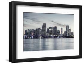 Famous City of Miami, Special Photographic Processing.-prochasson-Framed Photographic Print