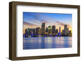 Famous City of Miami-prochasson-Framed Photographic Print