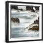 Famous Cliffs and Sea Stacks of Esha Ness, Shetland Islands-Martin Zwick-Framed Photographic Print