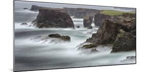 Famous Cliffs and Sea Stacks of Esha Ness, Shetland Islands-Martin Zwick-Mounted Photographic Print