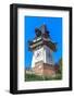 Famous Clock Tower (Uhrturm) in Graz, Styria, Austria-Zechal-Framed Photographic Print