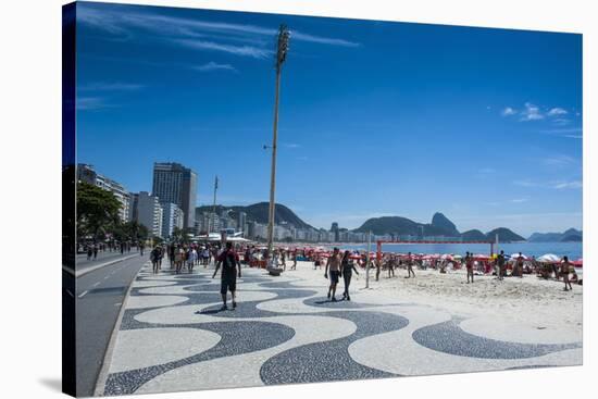 Famous Copacabana, Rio De Janeiro, Brazil, South America-Michael Runkel-Stretched Canvas