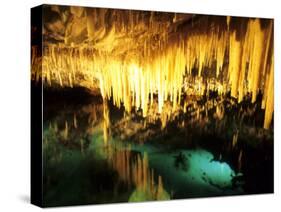 Famous Crystal Caves, Bermuda-Bill Bachmann-Stretched Canvas