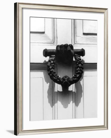 Famous Door Knocker-Fred Musto-Framed Photographic Print