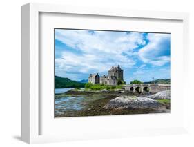 Famous Eilean Donan Castle in the Highlands of Scotland-franky242-Framed Photographic Print