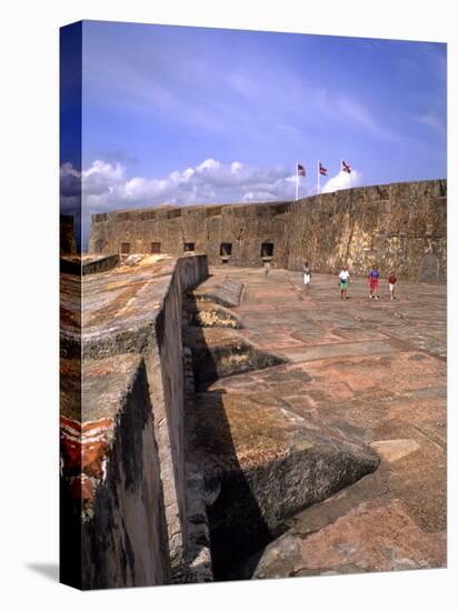 Famous El Morro Castle, Old San Juan, Puerto Rico-Bill Bachmann-Stretched Canvas