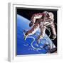Famous Firsts: Space-Walk!-Wilf Hardy-Framed Giclee Print