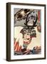 Famous General Takeda Shingen-Kuniyoshi Utagawa-Framed Giclee Print