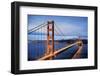 Famous Golden Gate Bridge in San Francisco-prochasson-Framed Photographic Print