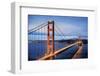 Famous Golden Gate Bridge in San Francisco-prochasson-Framed Photographic Print