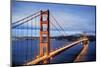 Famous Golden Gate Bridge in San Francisco-prochasson-Mounted Photographic Print