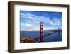 Famous Golden Gate Bridge-prochasson-Framed Photographic Print