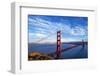 Famous Golden Gate Bridge-prochasson-Framed Photographic Print