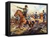 Famous Horses of Fact and Fiction: The Charge of the Light Brigade-James Edwin Mcconnell-Framed Stretched Canvas