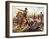 Famous Horses of Fact and Fiction: The Charge of the Light Brigade-James Edwin Mcconnell-Framed Giclee Print