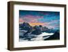 Famous Italian National Park Tre Cime Di Lavaredo. Dolomites, South Tyrol. Auronzo-scorpp-Framed Photographic Print