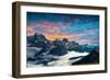 Famous Italian National Park Tre Cime Di Lavaredo. Dolomites, South Tyrol. Auronzo-scorpp-Framed Photographic Print