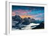 Famous Italian National Park Tre Cime Di Lavaredo. Dolomites, South Tyrol. Auronzo-scorpp-Framed Photographic Print