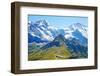 Famous Mount Jungfrau in the Swiss Alps-swisshippo-Framed Photographic Print