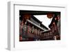 Famous Old Walking Street, Jinli, Chengdu, Sichuan, China. One Says Tea. the Other Says Jinli-William Perry-Framed Photographic Print