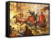 Famous Partnerships: Fire King-James Edwin Mcconnell-Framed Stretched Canvas