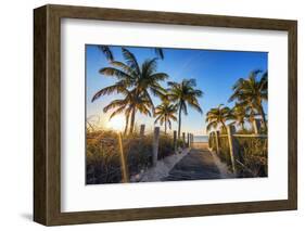 Famous Passage to the Beach-prochasson-Framed Photographic Print