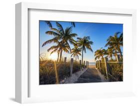 Famous Passage to the Beach-prochasson-Framed Photographic Print