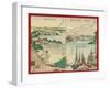 Famous Places in the World - Australasia, 1887-Inoue Yasuji-Framed Giclee Print