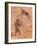 Famous Prehistoric Rock Paintings Of Tassili N'Ajjer, Algeria-DmitryP-Framed Art Print