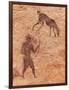 Famous Prehistoric Rock Paintings Of Tassili N'Ajjer, Algeria-DmitryP-Framed Art Print