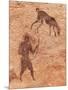 Famous Prehistoric Rock Paintings Of Tassili N'Ajjer, Algeria-DmitryP-Mounted Art Print