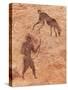 Famous Prehistoric Rock Paintings Of Tassili N'Ajjer, Algeria-DmitryP-Stretched Canvas