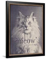 Famous Quote Cat-Florent Bodart-Framed Art Print
