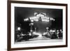 Famous Reno Entrance Sign Lit Up at Night - Reno, NV-Lantern Press-Framed Art Print